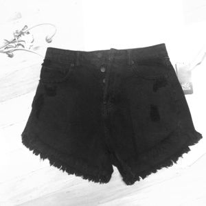 Wild Fable black jean shorts